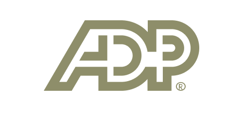 ADP Logo in tan