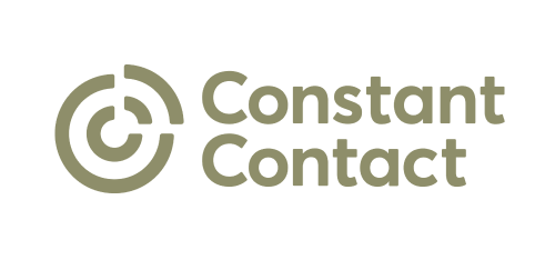 Constant Contact logo in tan